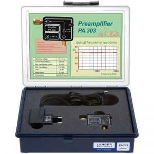 Przedwzmacniacz PA 303 SMA 100 kHz – 3 GHz
