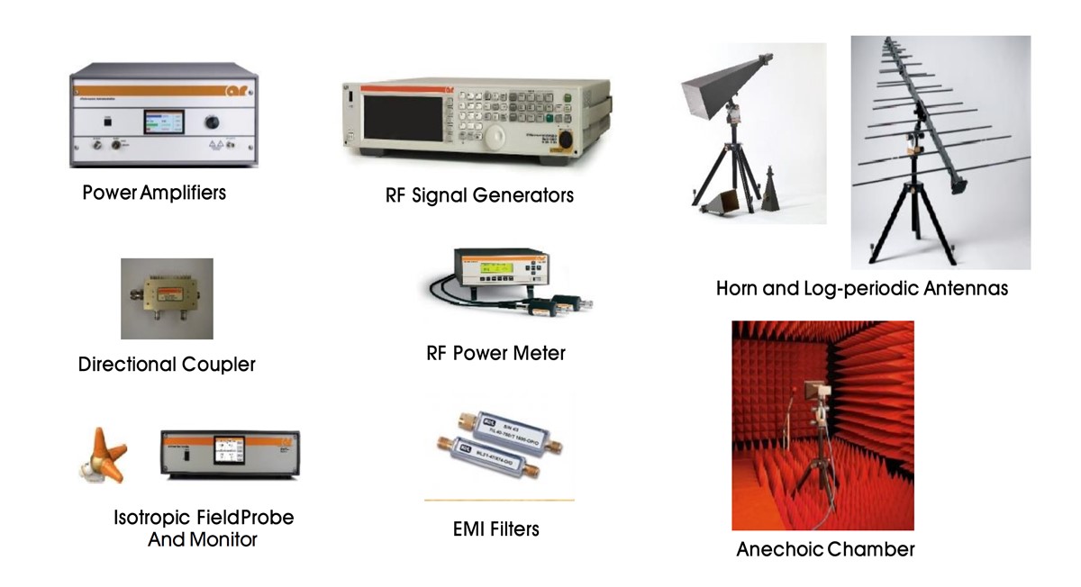 Wybór wzmacniaczy mocy RF/Mikrofalowych do badań EMC